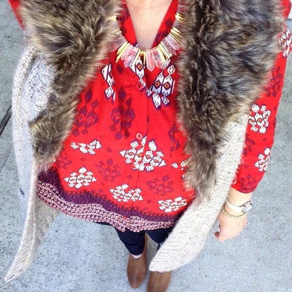 Stella & Dot Rebel Stone Necklace - Picture 8 of 16